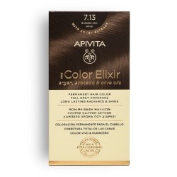 Apivita My Color Elixir Kit Βαφή Μαλλιών No 7.13 Ξανθό Σαντρέ Μελί